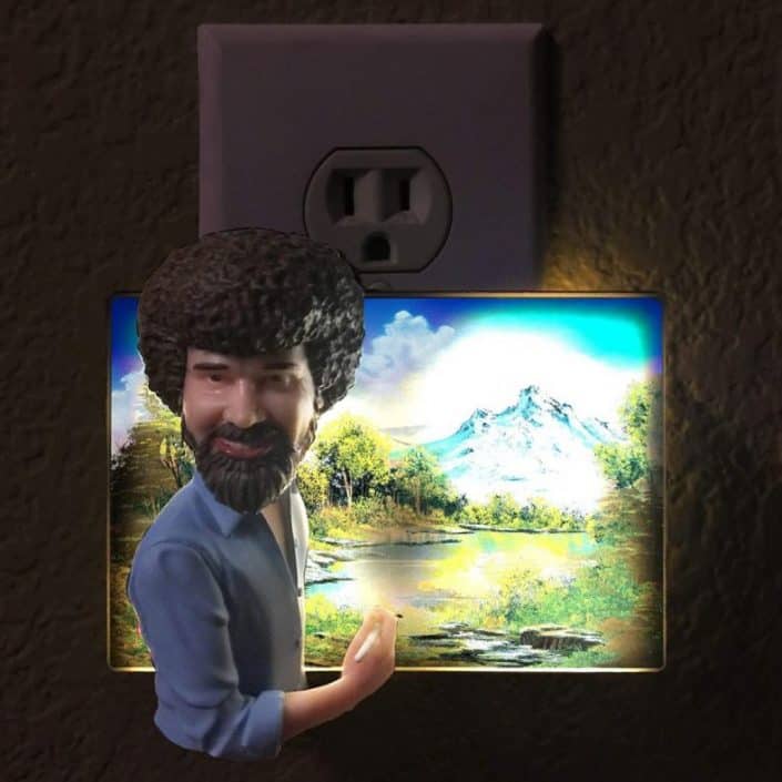 Bob Ross Talking Night Light