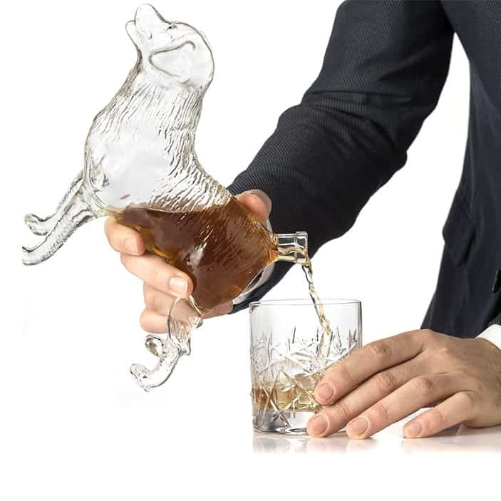 Dog Shaped Whiskey Decanter