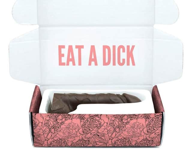 Valentine's day penis prank chocolate