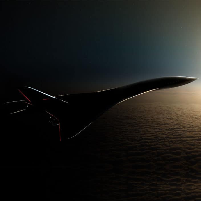 Aerion as3 supersonic airliner