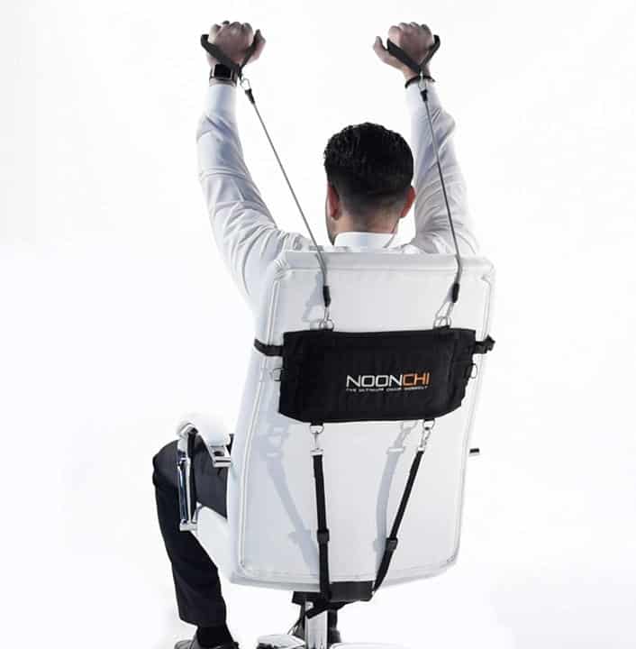 Office chair resistance workout