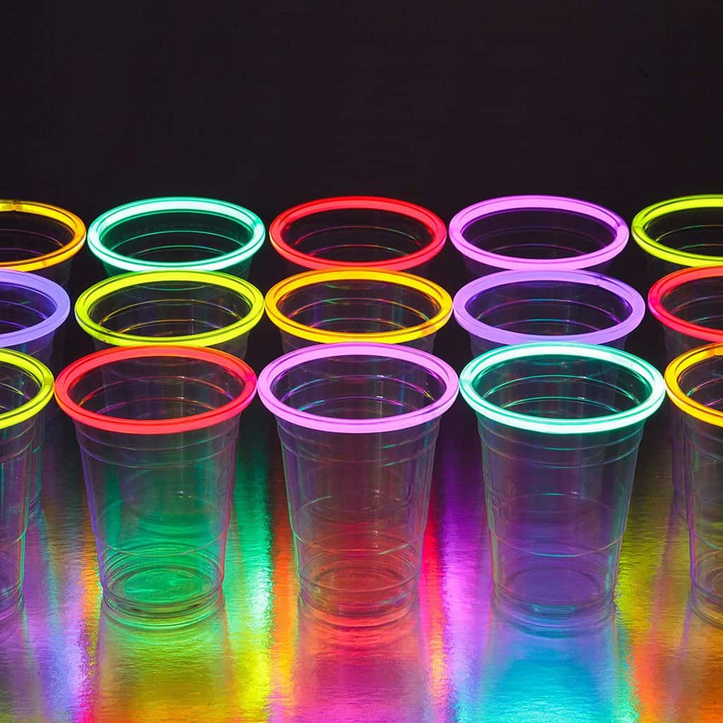 Glowing Rim Party Cups – Suckstobebroke