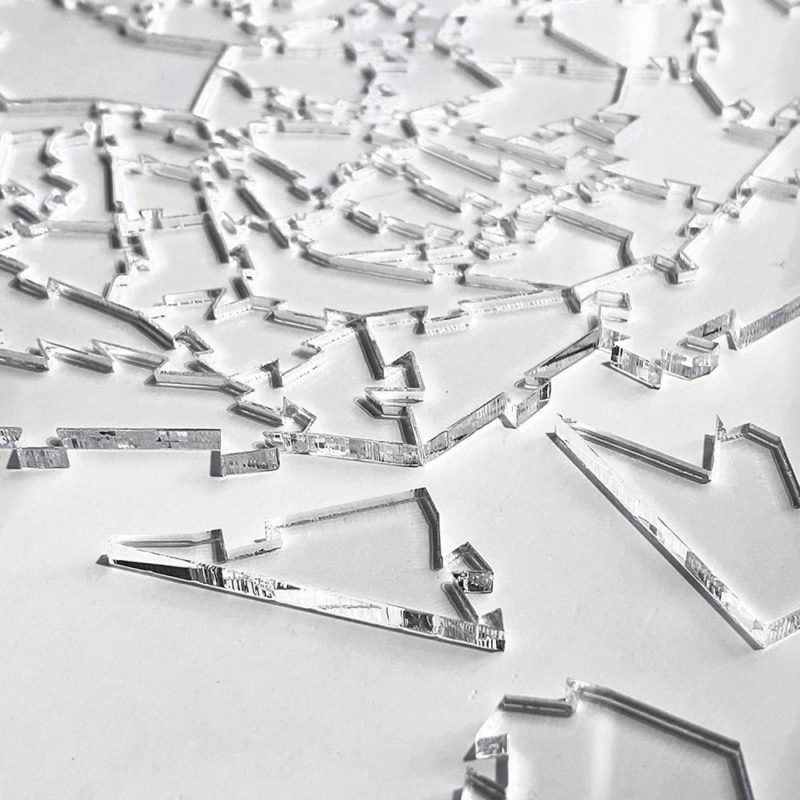 Absolutely impossible broken glass clear jigsaw puzzle4