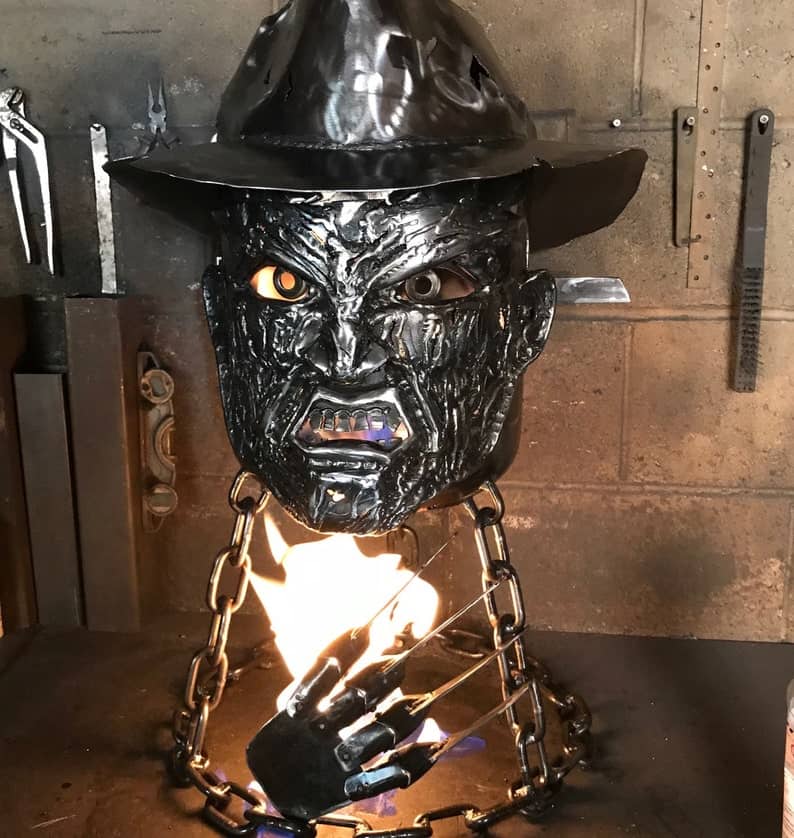 Freddy krueger fire pit