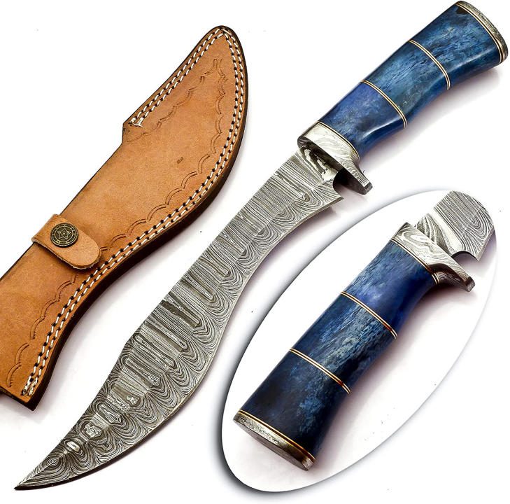 Handmade damascus steel hunting knife.jpg