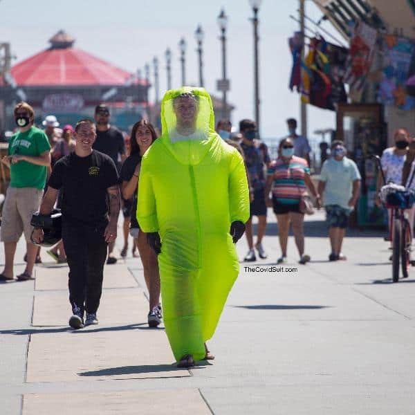 Inflatable Hazmat Costume