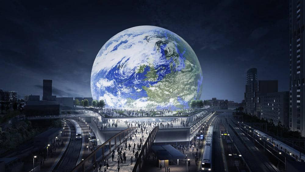 This Mammoth $1.8 billion LED Sphere is Under Construction in Las Vegas ...