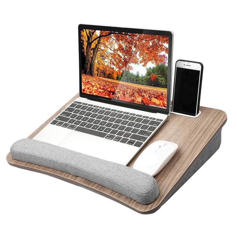 Portable laptop desk with pillow cushion.jpg