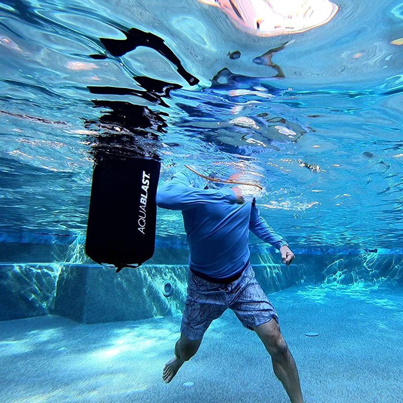 Underwater punching bag3