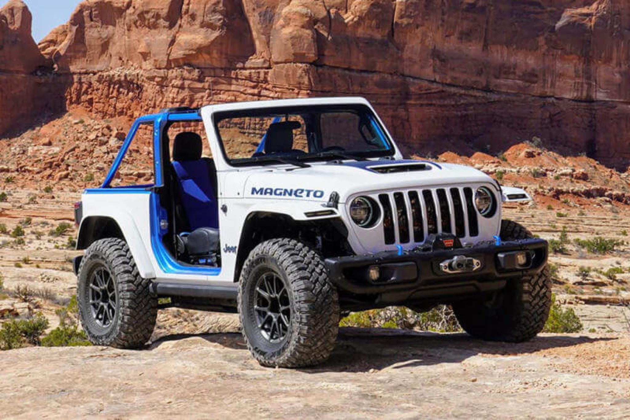 Jeep’s AllElectric Wrangler BEV Concept is More Like a High