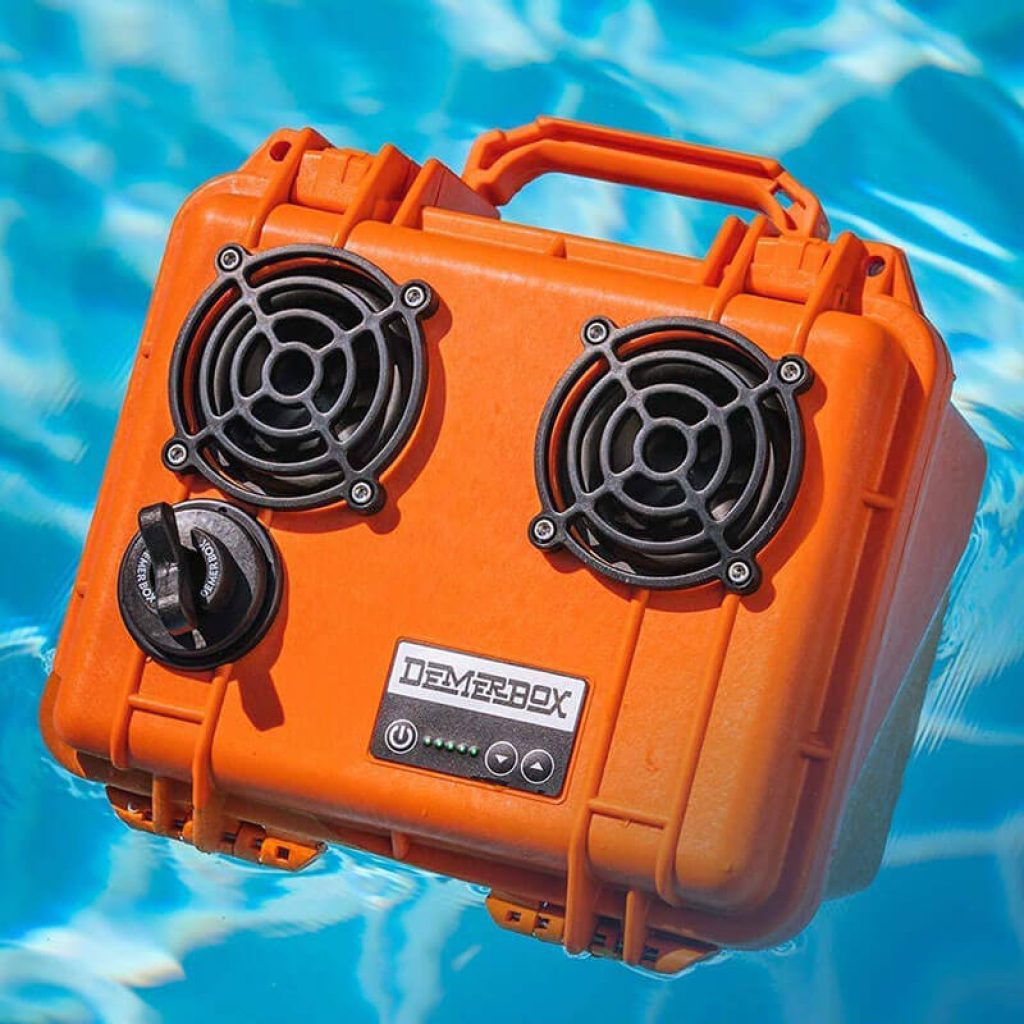 DemerBox Waterproof Drybox Speaker is Perfect For Summer Outdoor Water ...