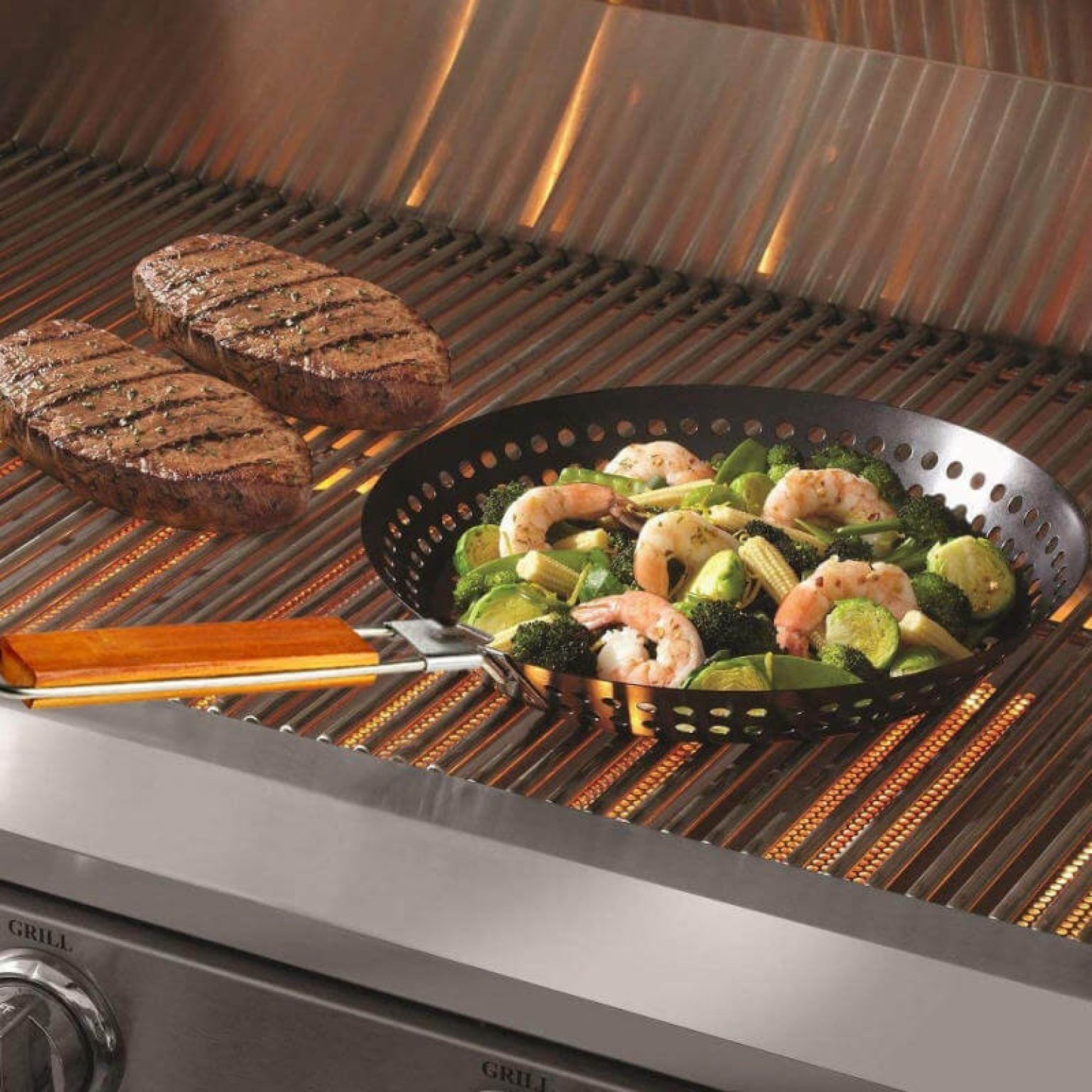 This Slotted Grill Skillet Will Make a Great Addition to Your Outdoor ...