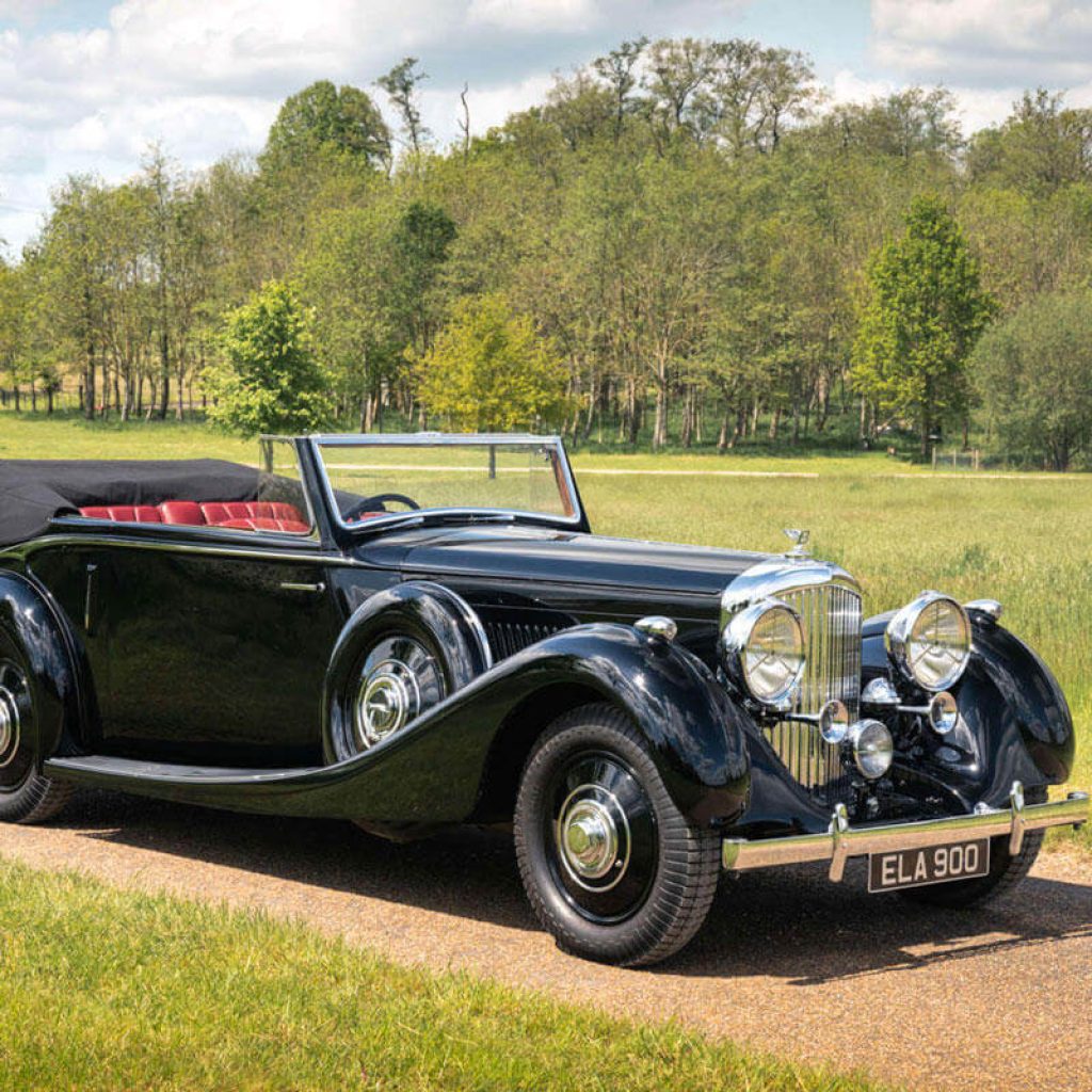 This Restored Ultra-Rare 1937 Bentley DHC is Being Auctioned For a ...