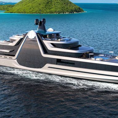 This Cartier Diamond Inspired Superyacht Concept is 360-foot Long With ...