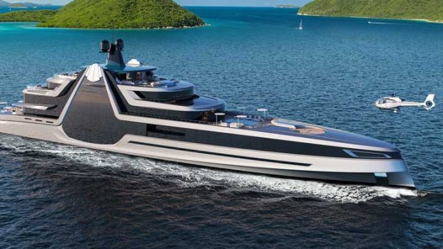 This Cartier Diamond Inspired Superyacht Concept is 360-foot Long With ...