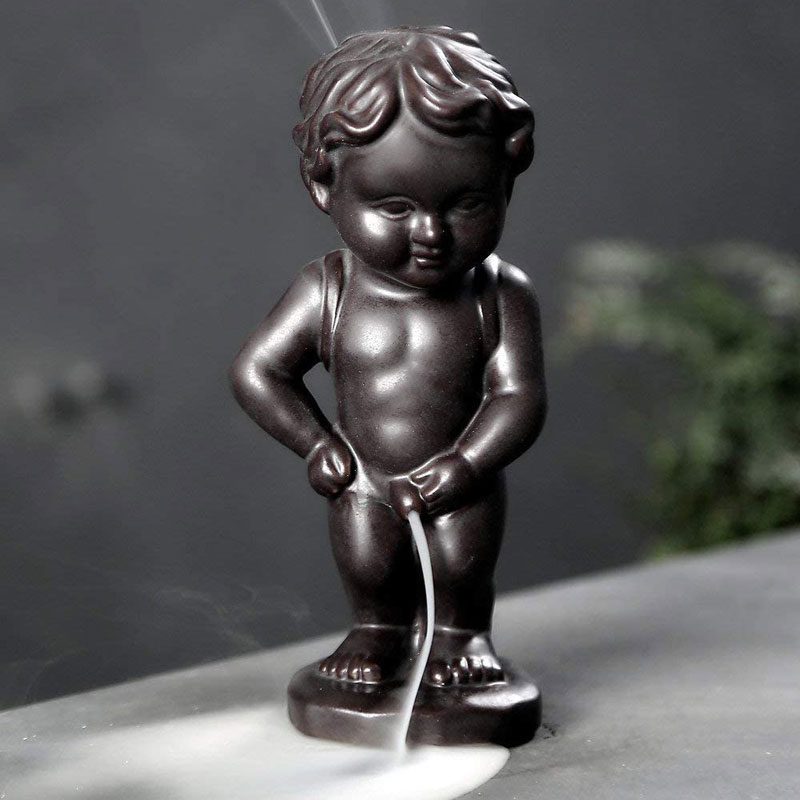 Pissing Boy Incense Burner