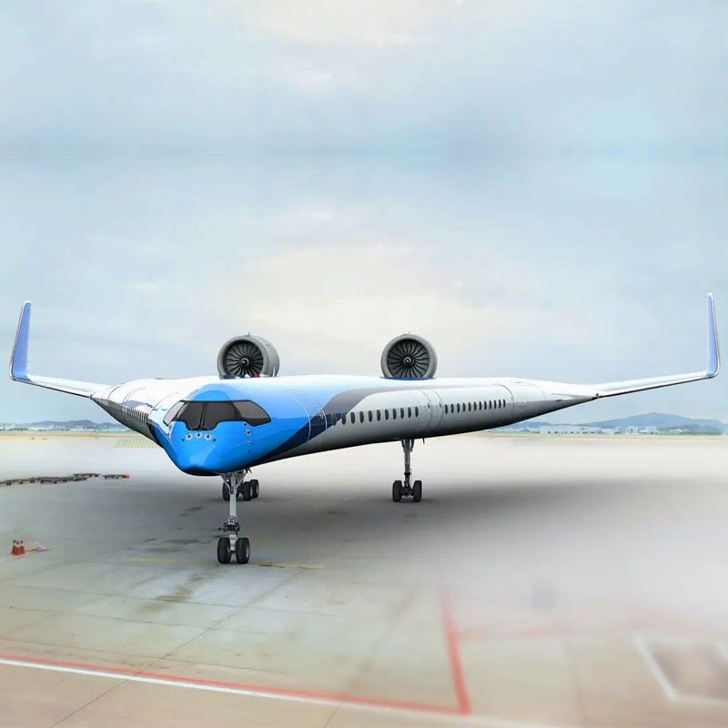 Flying wing concept by klm