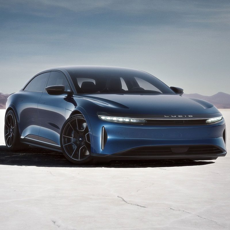 Lucid air electric vehicle