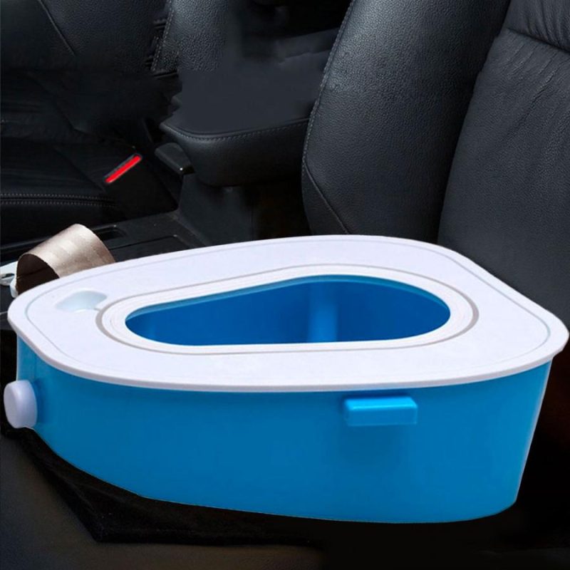 This Portable Car Toilet Provides a Way for You to Go on the Road