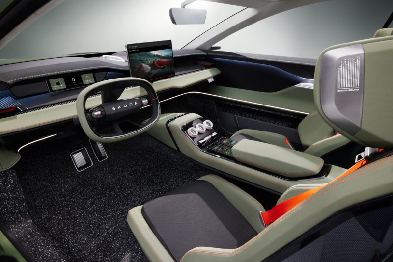 Skoda Vision 7S Interior