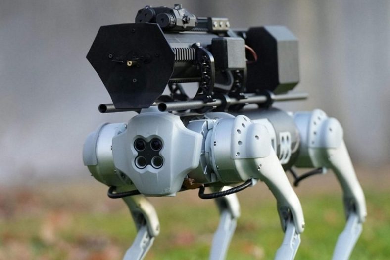 Throwflame Thermonator Is A Flamethrowing Robotic Dog That Throws ...